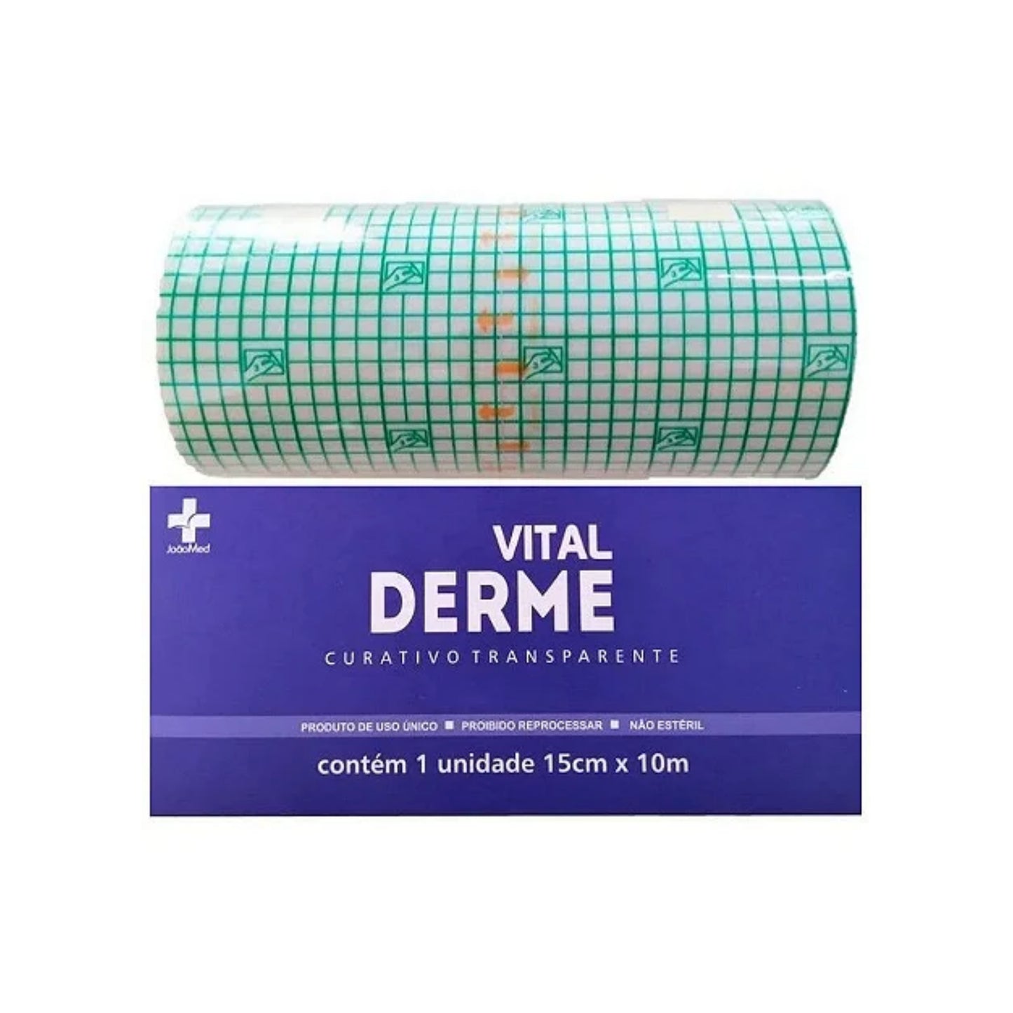 VITAL DERME FILME TRANSPARENTE IMPERMEÁVEL 15CM X 10M