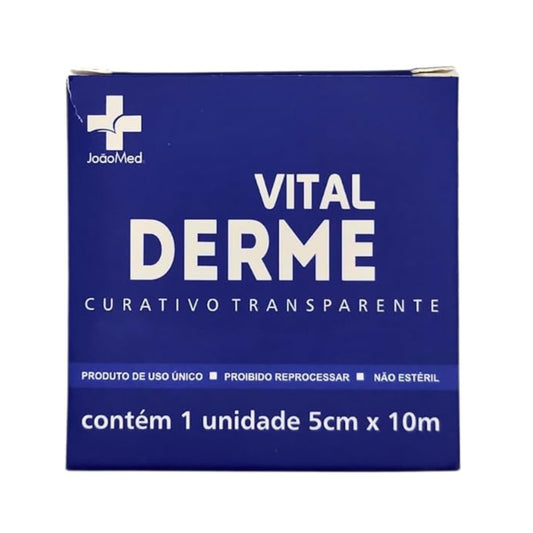 VITAL DERME FILME TRANSPARENTE IMPERMEÁVEL 5CM X 10M