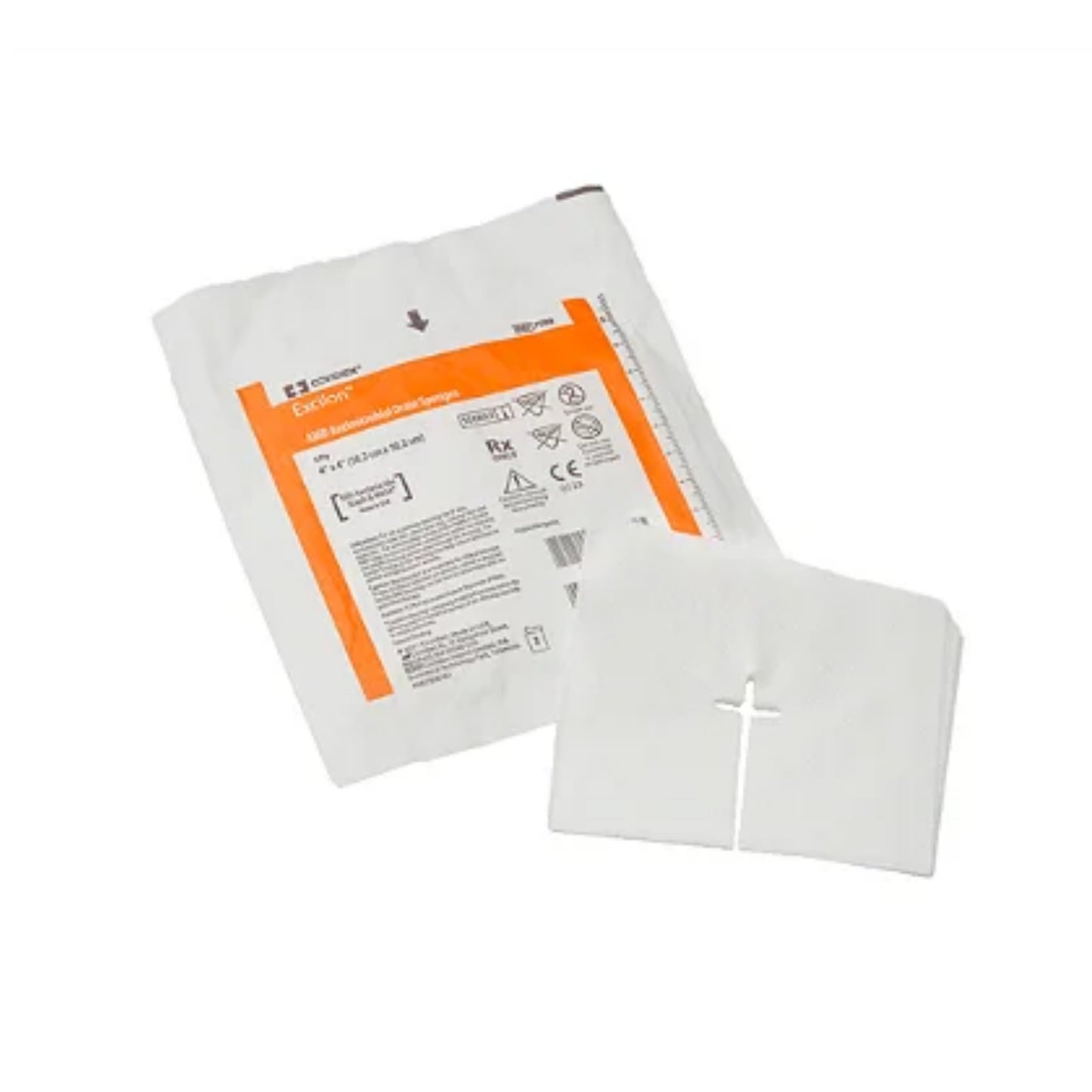 Gaze Fenestrada Curativo Excilon  PHMB 0,2%  10.2 x 10.2cm